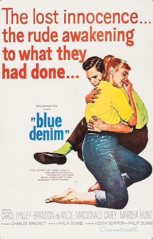 Cover image of the movie Blue Denim (1959)