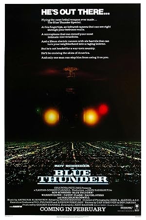 Cover image of the movie Blue Thunder (1983)
