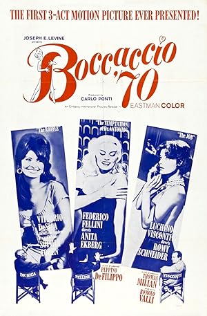 Cover image of the movie Boccaccio '70 (1962)