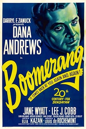 Cover image of the movie Boomerang! (1947)