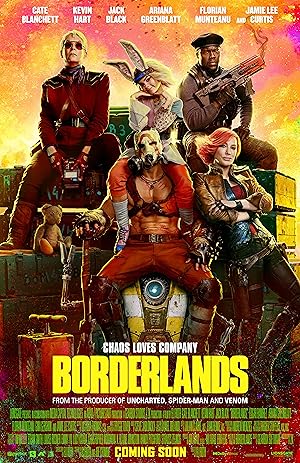 Cover image of the movie Borderlands (2024)