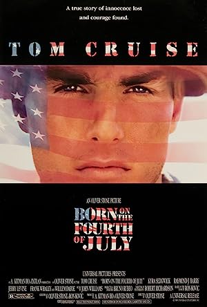 Cover image of the movie Born on the Fourth of July (1989)