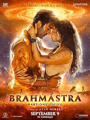 Cover image of the movie Brahmastra Part One: Shiva (2022)
