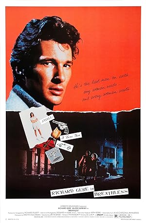 Cover image of the movie Breathless (1983)