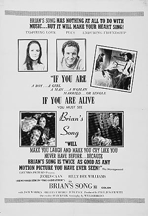 Cover image of the movie Brian's Song (1971)