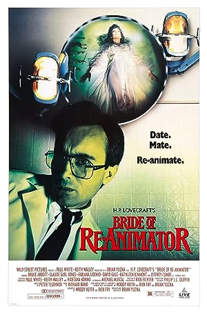 Cover image of the movie Bride of Re-Animator (1990)