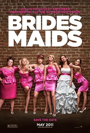 Cover image of the movie Bridesmaids (2011)