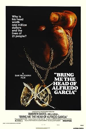 Cover image of the movie Bring Me the Head of Alfredo Garcia (1974)