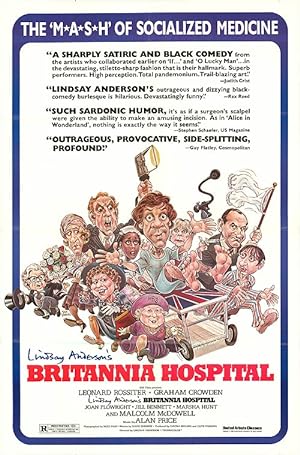 Cover image of the movie Britannia Hospital (1982)