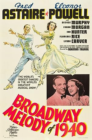 Cover image of the movie Broadway Melody of 1940 (1940)