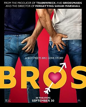 Cover image of the movie Bros (2022)