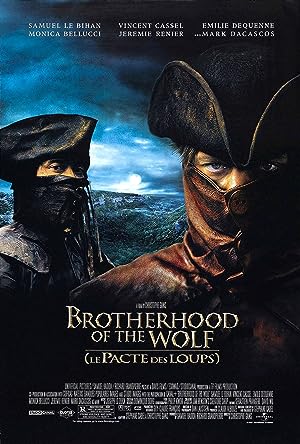 Cover image of the movie Brotherhood of the Wolf (2001)