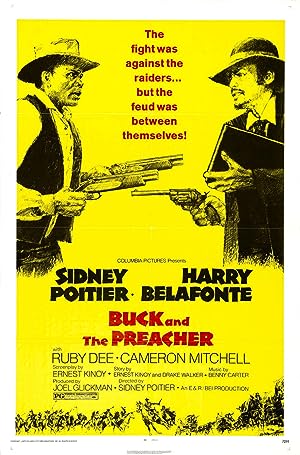 Cover image of the movie Buck and the Preacher (1972)