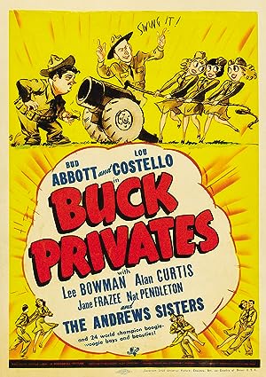 Cover image of the movie Buck Privates (1941)
