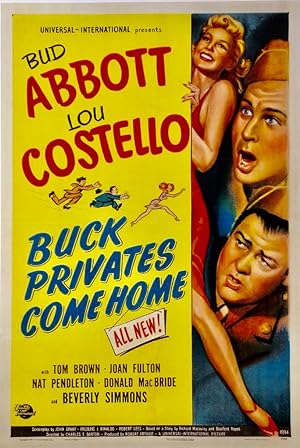 Cover image of the movie Buck Privates Come Home (1947)
