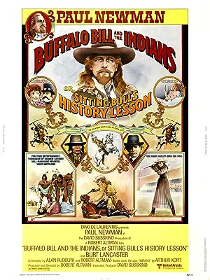 Cover image of the movie Buffalo Bill and the Indians, or Sitting Bull's History Lesson (1976)