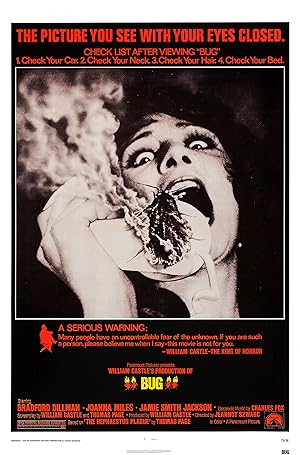 Cover image of the movie Bug (1975)