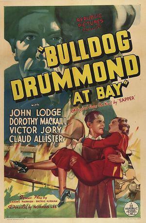 Cover image of the movie Bulldog Drummond at Bay (1937)