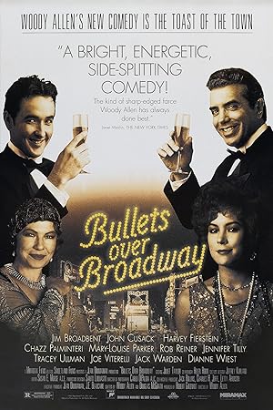 Cover image of the movie Bullets Over Broadway (1994)