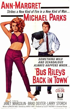 Cover image of the movie Bus Riley's Back in Town (1965)