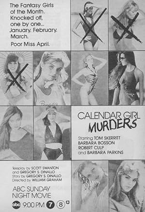 Cover image of the movie Calendar Girl Murders (1984)
