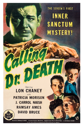 Cover image of the movie Calling Dr. Death (1943)