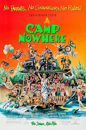 Cover image of the movie Camp Nowhere (1994)