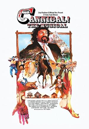 Cover image of the movie Cannibal! The Musical (1993)