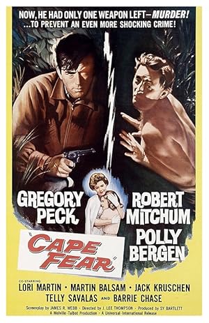 Cover image of the movie Cape Fear (1962)