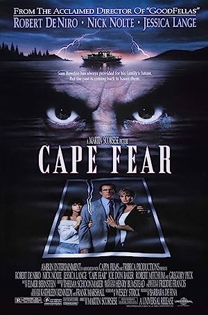 Cover image of the movie Cape Fear (1991)