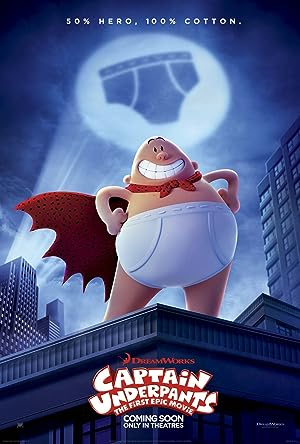 Cover image of the movie Captain Underpants: The First Epic Movie (2017)