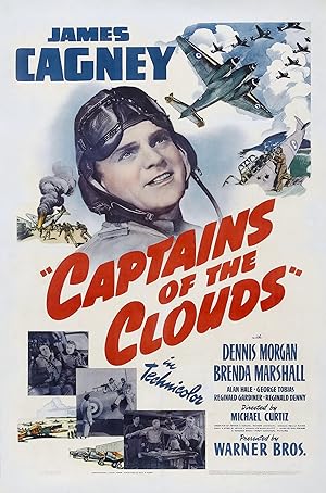 Cover image of the movie Captains of the Clouds (1942)