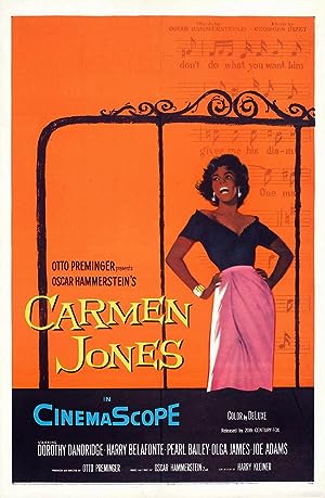 Cover image of the movie Carmen Jones (1954)