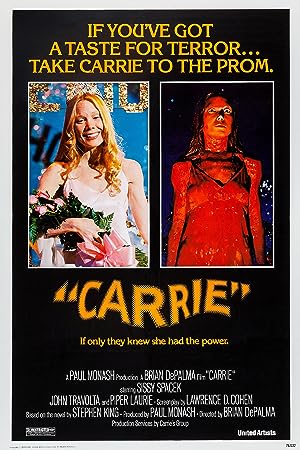 Cover image of the movie Carrie (1976)