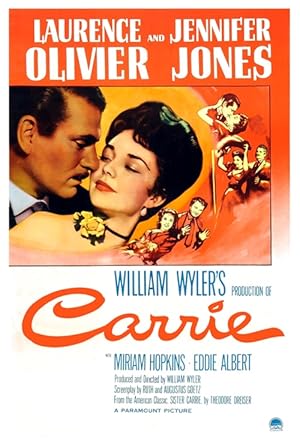 Cover image of the movie Carrie (1952)