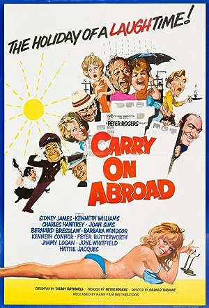 Cover image of the movie Carry on Abroad (1972)