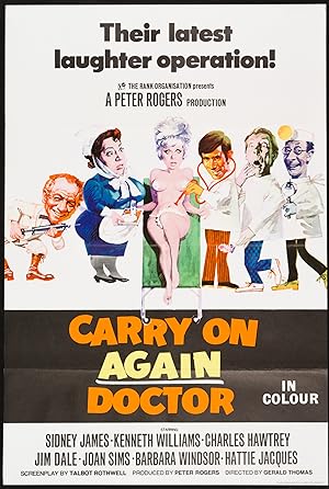 Cover image of the movie Carry on Again Doctor (1969)