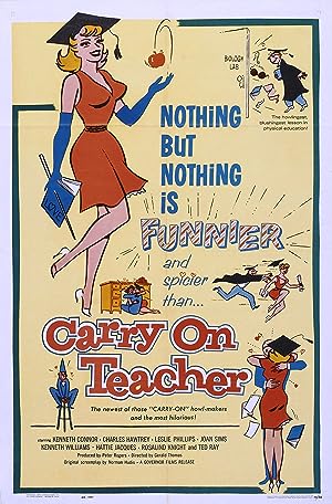 Cover image of the movie Carry on Teacher (1959)