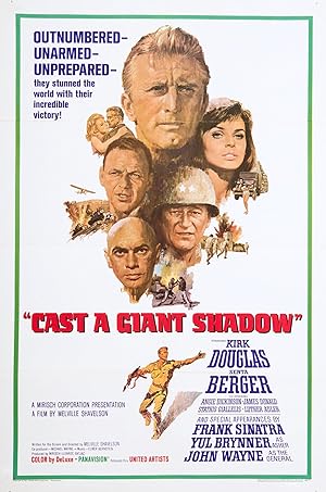 Cover image of the movie Cast a Giant Shadow (1966)