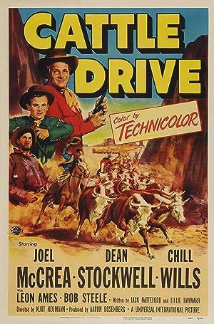 Cover image of the movie Cattle Drive (1951)