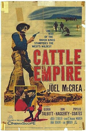 Cover image of the movie Cattle Empire (1958)