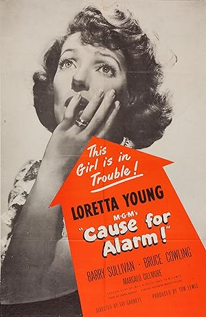 Cover image of the movie Cause for Alarm! (1951)