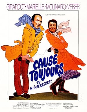 Cover image of the movie Cause toujours... tu m'intéresses! (1979)