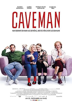 Cover image of the movie Caveman (2023)