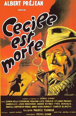 Cover image of the movie Cécile est morte! (1944)