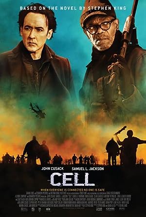 Cover image of the movie Cell (2016)
