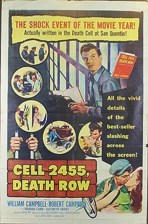 Cover image of the movie Cell 2455, Death Row (1955)