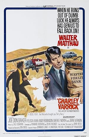 Cover image of the movie Charley Varrick (1973)