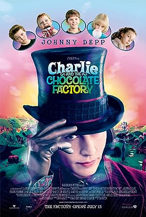 Cover image of the movie Charlie and the Chocolate Factory (2005)