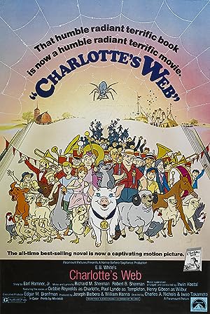 Cover image of the movie Charlotte's Web (1973)